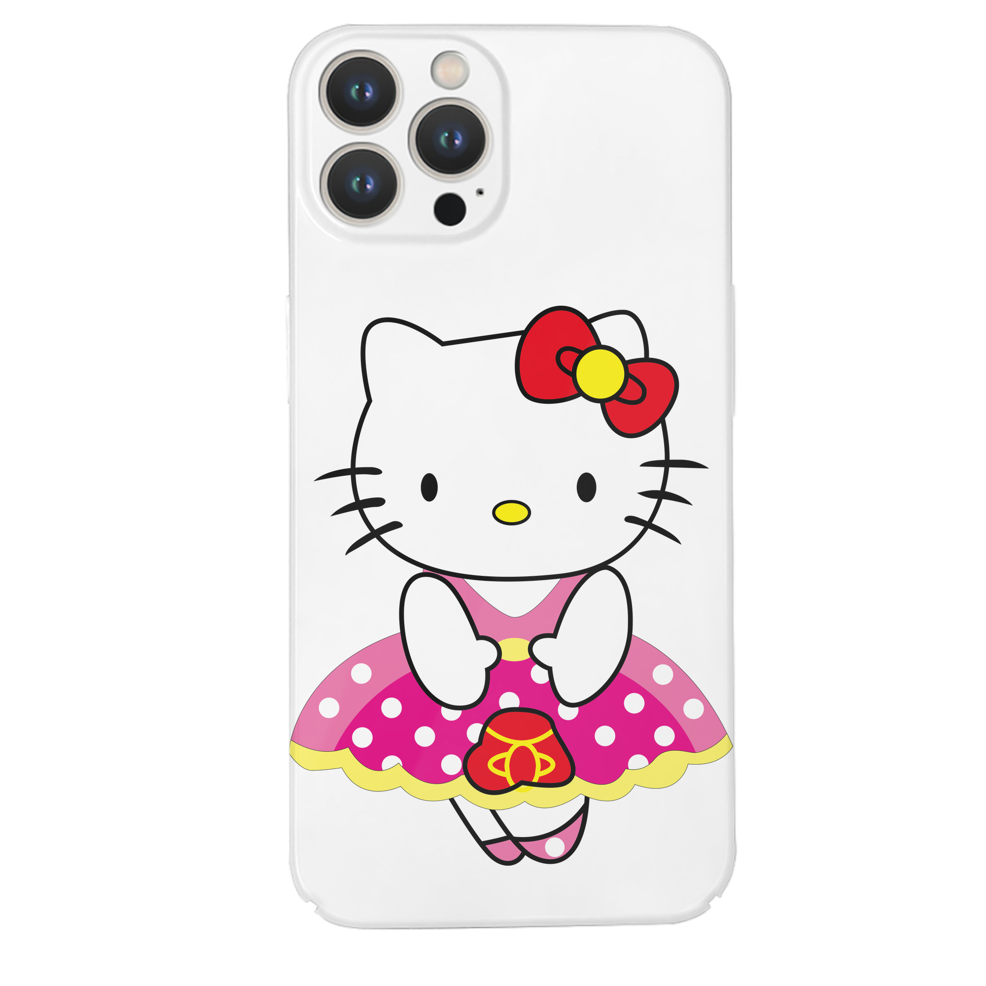 （画像用） Hello Kitty ハローキティ 【iPhone 14シリーズ対応】ハードケース